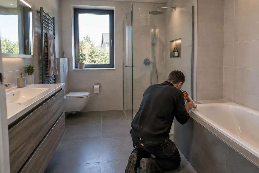 Kitbedrijf Nunspeet – badkamer kit vervangen bij de douche
